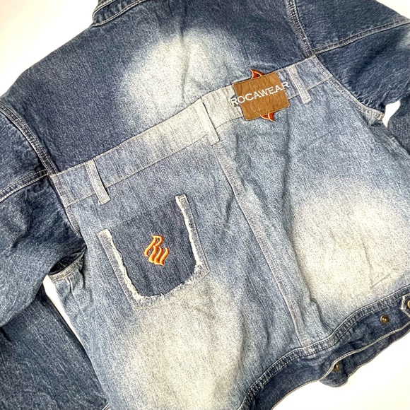 Rocawear denim jacket - size M 10-12 - Picture 8 of 11